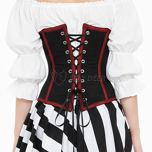 Corset de maintien de la taille pour femmes de haute qualité gothique, à armatures en acier, pour le modelage du corps, vente en gros - Product Image 4