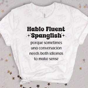 Camiseta divertida para hablantes de español, regalo para profesores de español, camiseta promocional cómica - Product Image 3