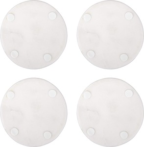Posavasos de mármol de madera de forma redonda para Decoración de mesa Posavasos de té disponible a un precio asequible - Product Image 4