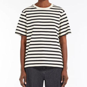 Camisetas Personalizadas para Mujer al por Mayor, Camisetas Casuales de Manga Corta para Mujer, Top de Verano con Logotipo Impreso Personalizado, Camisetas para Mujer OEM - Product Image 5