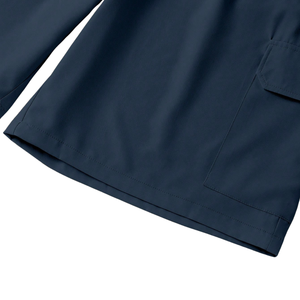 Mens <b>Cargo</b> Bermuda <b>Shorts</b> 100% Cotton Elastic Drawstring Waist Multiple Pocket Casual Summer Outdoor Breathable <b>Lightweight</b> - Product Image 5