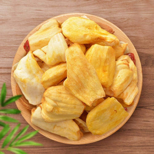 Premium Wholesale Crispy Dried Jackfruit Snack Chips Golden Sweet Taste Exported From Vietnam - Product Image 1