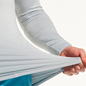 2025 Logotipo impreso personalizado Hombres Rash Guard Venta al por mayor Hombres Rash Guard Nueva llegada Hombres Rash Guard - Product Image 6