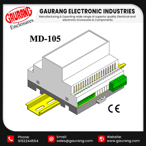 Nouveau boîtier de module Rail Din MD-105 boîtier de commande électrique IP66 niveau de protection bas prix du fournisseur indien - Product Image 2