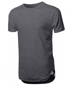 Camisetas alargadas de algodón 100%, camisetas de cuerpo extendido para hombres, suministro B2B, ropa de calle de fábrica a la moda, camisetas para hombres - Product Image 4