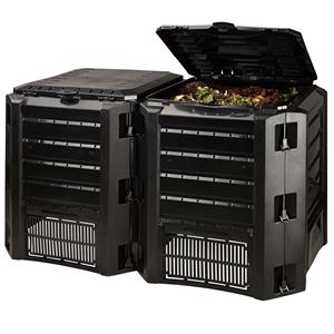 Compostiera in Plastica Prosperplast Compogreen Module da 800 L, Nera, 82,6 (altezza) x 135 (larghezza) x 71,9 (profondità) cm - Product Image 5