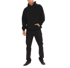 ชุดวอร์มผ้าฝ้ายสำหรับผู้ชายชุดออกกำลังกายผ้าฝ้าย100% แบบพอดีตัวแห้งเร็วมีสไตล์สำหรับฤดูหนาว - Product Image 6