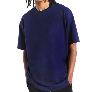 Camisetas de Verano para Hombre, Tallas Grandes, Transpirables, Ecológicas, 100% Algodón Canvas, Corte Holgado, con Estampado Digital, Color Sólido - Product Image 1