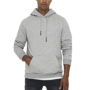 Sudadera con capucha de algodón sólido de la mejor calidad, nuevo diseño, ropa de calle, jersey de Color sólido para hombre, sudadera cálida de manga larga para invierno para hombre - Product Image 1