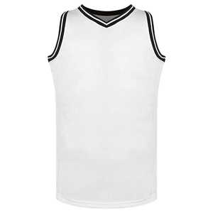 Haute qualité hommes été basket-ball maillot chemise blanc sport joueur maille conception respirant imprimé Techniques en gros - Product Image 2