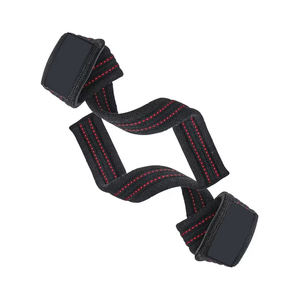 Sangles de poignet pour musculation en néoprène robuste, légères, réglables, haute élasticité, logo personnalisé OEM, entraînement en salle de sport - Product Image 1