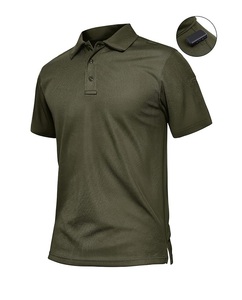 Hommes HSI UPF 50 + Séchage Rapide Spandex/Polyester Tactique pour Chemise Léger 220g Manches Courtes Performance Travail Golf Pêche - Product Image 2