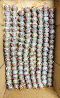 Handgefertigte Premium Braune Kristall-Lampwork-Glasperlen zur Dekoration, Gemischte Größen, Unregelmäßige Formen, von Drittanbietern Zertifiziert