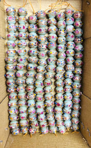 Perles en verre et en cristal de qualité supérieure faites à la main pour la fabrication de bijoux et la décoration Perles de 12 mm - Product Image 3