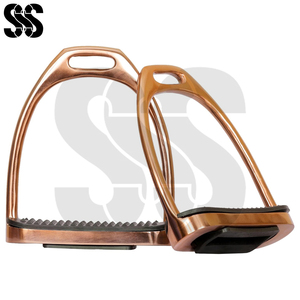 Estribos de Equitación de Acero Inoxidable de Alta Calidad, Modernos, Resistentes y Elegantes, con Reposapiés de Goma, para Deportes Ecuestres - Product Image 4