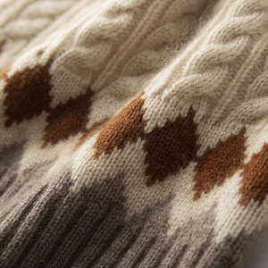 Bonnet de sécurité réfléchissant chapeau bonnet d'hiver tricoté chaud pour la construction travail en plein air Logo personnalisé commandes en gros - Product Image 4