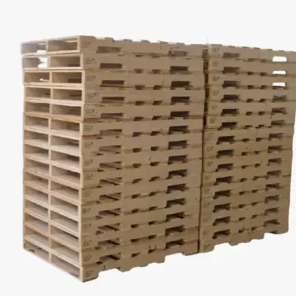Pallet gỗ trực tiếp từ nhà máy giá thấp sẵn sàng xuất khẩu