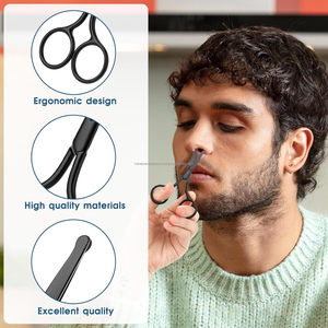 Personal Care Round Tip <b>Small</b> Cosmetic Facial Safety Special Mini Scissors Eyebrow Scissors For Men and Women Wholesale - Product Image 4