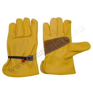 ถุงมือหนังวัวแบบแยกนิ้วสำหรับคนขับถุงมือกีฬาอัตโนมัติสำหรับผู้ชายและผู้หญิงถุงมือสำหรับใช้กลางแจ้ง - Product Image 6