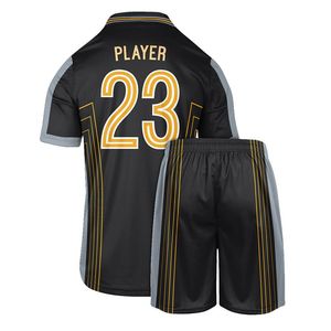 Conjuntos de Uniformes de Fútbol Personalizables de Alta Calidad, Cómodos y Sostenibles, Servicio OEM, Color y Logotipo Personalizados por Sublimación, Unisex - Product Image 2