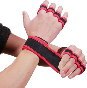 2024 Coexistence OEM Suede Hook & Loop Waterproof Unisex Fitness Gloves for Exercise Bodybuilding Workout Training Gym - Product Image 1