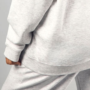 Sudadera de Cuello Redondo para Mujer, Diseño de Color Sólido, Precio al por Mayor para Compradores al por Mayor, para Invierno, con Mangas Completas / Diseño Informal - Product Image 6