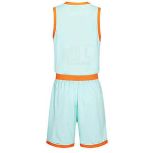 Mejor fabricante hecho uniforme de baloncesto de alta calidad transpirable bajo MOQ precio barato uniforme de baloncesto - Product Image 2