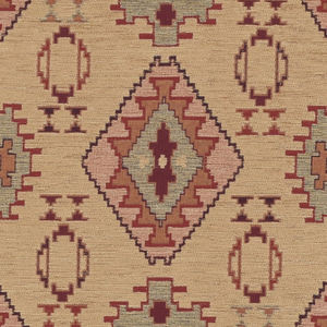 Tela de Tapicería Recubierta, Estilo Kilim, Bohemio, Tribal, Marroquí, Navajo, Turco, Tela para Alfombras, Textil para el Hogar, por Metro - Product Image 3