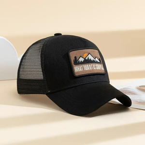 Chapeaux de camionneur en maille nouvelle casquette de baseball sports et chapeau équipé d'une épingle du Vietnam Style automne mode à bord plat personnalisé - Product Image 3