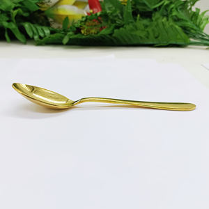 Diseño de cuchara de latón de oro rosa más vendido para uso en hoteles y restaurantes La empresa de fabricación más grande - Product Image 3