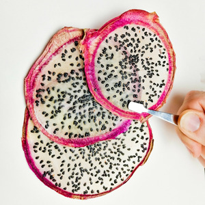 Délicieuse collation au fruit du dragon blanc séché végétalien pitaya en tranches fruits du dragon pour l'exportation en gros - Product Image 5