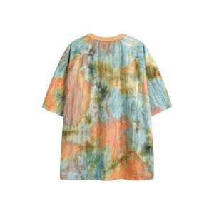 Camiseta Tie Dye sin cuello para mujer-Ecológico y secado rápido Tallas y colores personalizables Precios al por mayor - Product Image 4