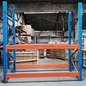 Estanterías Resistentes para Almacén, Color Azul y Naranja, Estantes de Almacenamiento con Repisas - Product Image 3