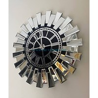 Jam dinding Modern buatan tangan desain terbaru kualitas eksklusif keluaran baru kualitas tinggi dekorasi rumah ukuran besar jam gantung dinding