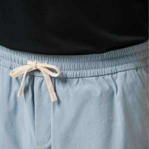 Shorts cargo pour homme à séchage rapide avec fermeture éclair, motif rayé imprimé personnalisé, méthode de tissage tricotée, poche latérale utilitaire, vente chaude - Product Image 4