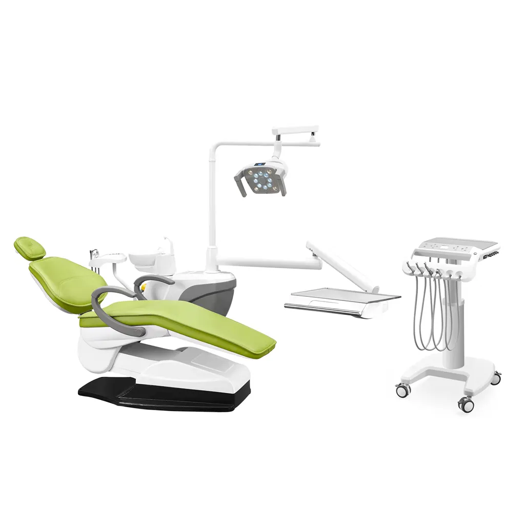 Bon prix d'usine de l'unité dentaire de pièce de rechange approuvé CE fauteuil dentaire