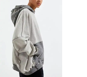 Vente en gros OEM – Sweats à capuche et pulls personnalisés avec logo brodé pour hommes – Doublure en laine/nylon, hiver, écologiques - Product Image 4