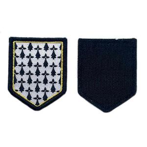 Prix raisonnable, vente en gros, patchs brodés personnalisés avec logo, meilleure qualité, patch brodé en tissu sergé à repasser pour vêtement - Product Image 4