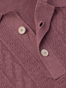 ชุดเดรสแฟชั่นลายพื้นสำหรับผู้ชายเสื้อโปโลแบบถักมีกระดุมแบบนุ่มคลาสสิกรุ่น Marfa International CLASSIC Golf POLO - Product Image 4