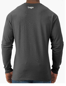 Camiseta de manga larga para hombre, prenda de vestir, de poliéster 100%, con cierre, lavado a máquina, diseño clásico - Product Image 3