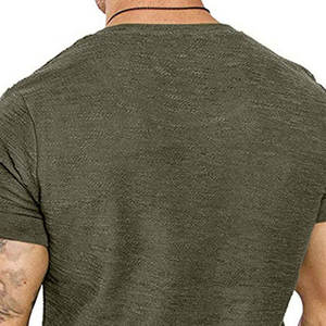 T-shirt à la mode pour hommes fabriqué avec le meilleur matériel bas quantité minimale de commande prix usine t-shirts pour hommes - Product Image 5