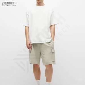 กางเกงขาสั้นผู้ชายแห้งเร็วแบบลำลองมีกระเป๋าด้านข้างพิมพ์ลายแคนวาสสำหรับใส่ไปยิมขนาดใหญ่พิเศษสำหรับฤดูร้อน - Product Image 2