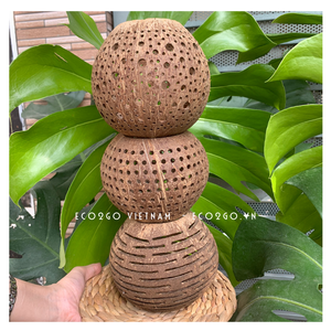 Soporte de té de coco 100% Natural, soporte de vela de coco, hecho en Vietnam, nuevo diseño - Product Image 4