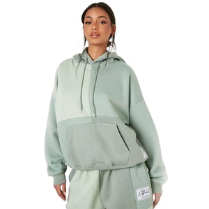 Prix bas et MOQ faible, sweat-shirts à capuche pour femmes grande taille fabriqués en usine, 100% coton, haute qualité, impression de logo personnalisée à vendre - Product Image 1