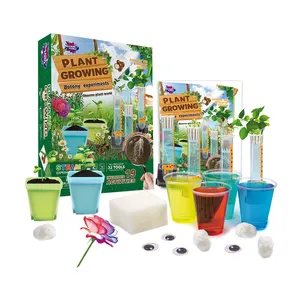 Indoor STEM DIY Unique Gardening Science Project Kit Plant Growing Kits for Kids Unique Complete Growing Kit to Learn Biology