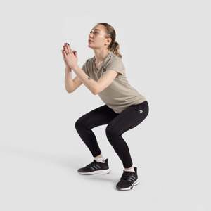 Leggings de sport taille haute confortables et respirants en nylon/spandex avec fermeture éclair décorative, taille XXL Plus pour l'entraînement et le sport - Product Image 4