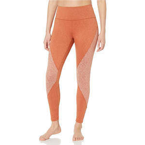 Leggings Deportivos de Cintura Media para Mujer, Transpirables, para Yoga y Fitness, con Compresión Abdominal, Suministro al por Mayor, Algodón y Bambú - Product Image 1