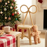 Chaises en rotin mignonnes pour enfants, événements festifs pour enfants, meubles pour bébés, chaises en rotin adorables pour tout-petits