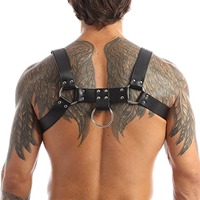 Harnais de poitrine pour homme sur mesure, ceinture de corps grande taille, cuir véritable de haute qualité, usage quotidien, couleur personnalisée, logo personnalisé, fiable