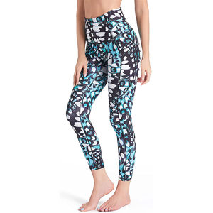 Respirant femmes Sublimation Legging Style personnalisé doux arrivée Sublimation avec Excellence qualité taille élastique Yoga Leggings - Product Image 1